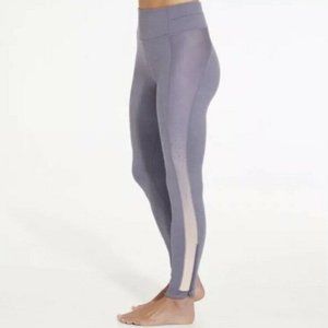 Calia Carrie Underwood M Med Warm Ankle Zip Legging Cadet Ombre Splatter Purple